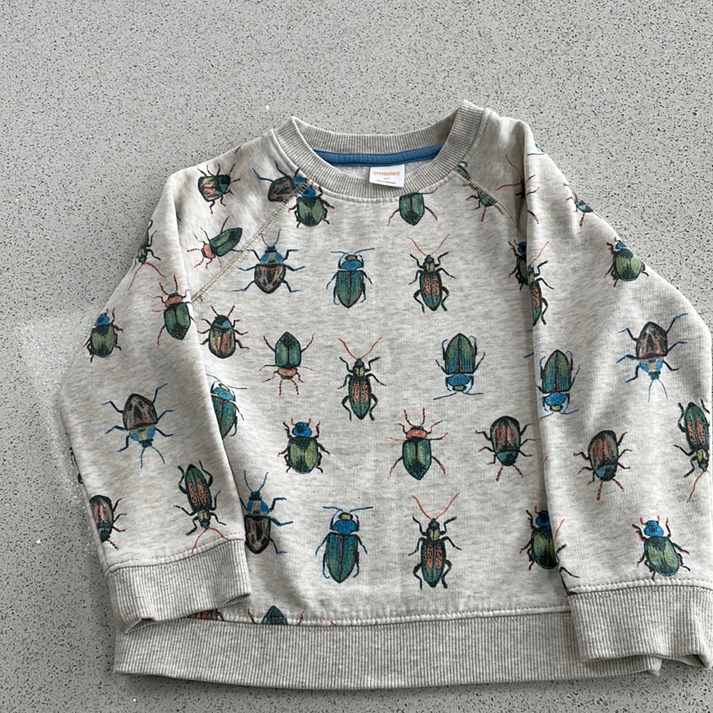Gymboree bug sweatshirt